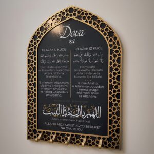 Držač za ključeve sa dovama - dekoracija