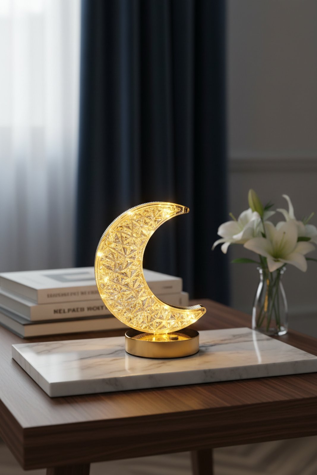 Lampa polumjesec na dodir